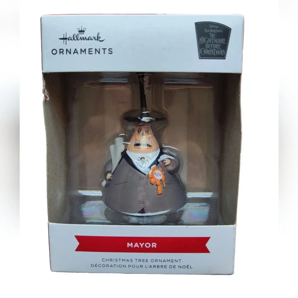 Hallmark Ornament Mayor The Nightmare Before Christmas Disney Holiday